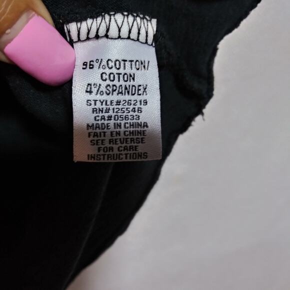 Habitat Black Asymmetrical Women's Long Sleeve Top Size Small - Picture 8 of 10